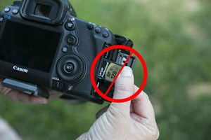 5D Mark III bị chê vì hỗ trợ thẻ SD tốc độ thấp