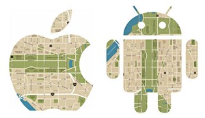 Bản đồ di động: Apple sẽ không lệ thuộc vào Google