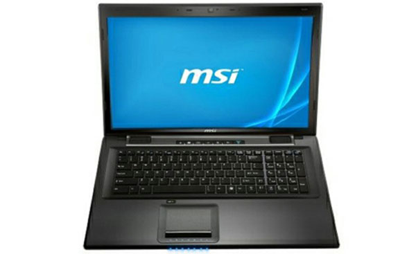 Laptop dùng Ivy Bridge màn hình lớn của MSI