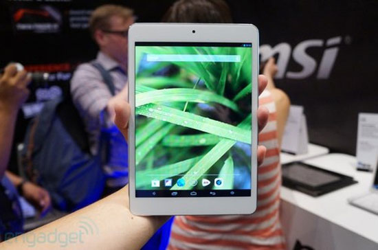 MSI trình làng tablet giống iPad Mini