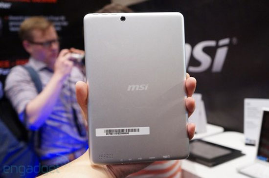 MSI trình làng tablet giống iPad Mini