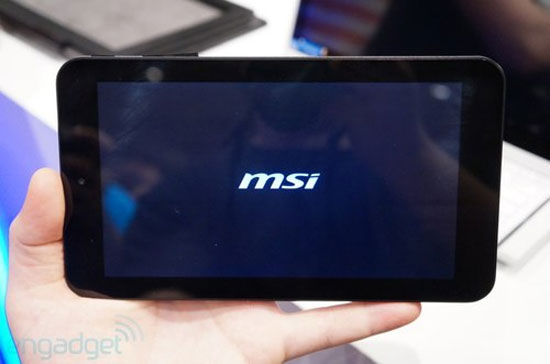 MSI trình làng tablet giống iPad Mini