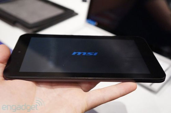 MSI trình làng tablet giống iPad Mini