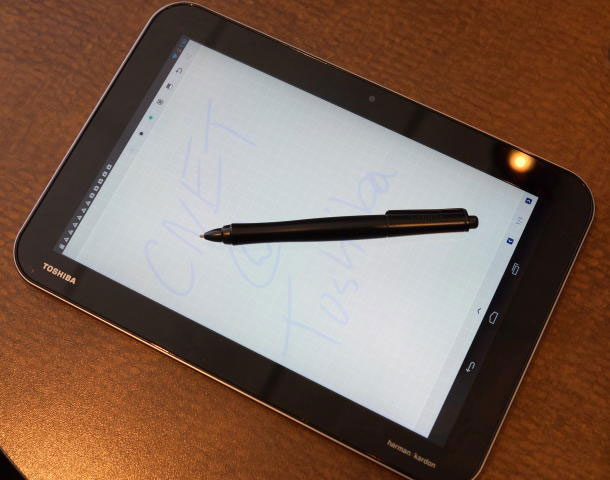 Excite Write có bút cảm ứng cạnh tranh với Galaxy Note 8 Toshiba ra mắt 3 máy tính bảng dòng Excite, giá 300 - 600 USD