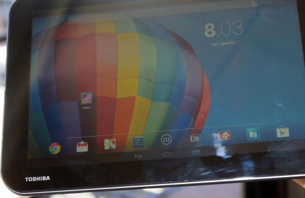 Toshiba Excite Pure Toshiba ra mắt 3 máy tính bảng dòng Excite, giá 300 - 600 USD