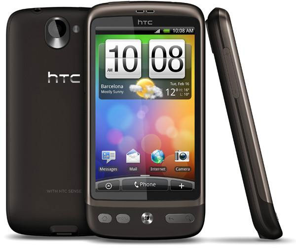 HTC Desire là điện thoại đầu bảng của HTC trong năm 2010 Samsung dưới ánh mắt thù địch của các hãng công nghệ