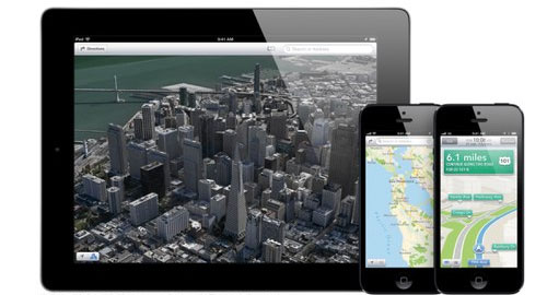 Cải thiện bản đồ Apple Maps Những cải tiến được chờ đợi trên hệ điều hành iOS 7