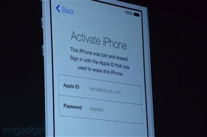 Activation Lock trong iOS 7 giúp giảm thiểu nguy cơ iPhone, iPad bị trộm