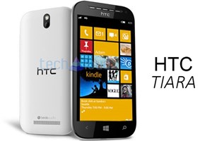 Smartphone HTC Tiara chạy Windows Phone 8 bất ngờ lộ diện