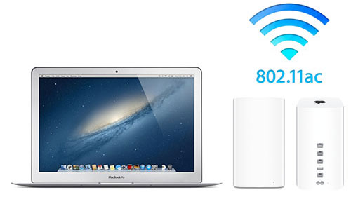 Kết nối Wi-Fi 802.11ac 5 tính năng mới của MacBook Air 2013