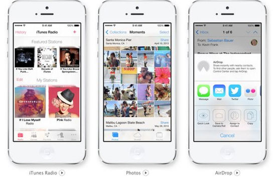 Apple thay diện mạo cho hệ điều hành của iPhone và iPad