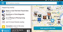 Foursquare chính thức hỗ trợ tablet Android, chưa hỗ trợ iPad
