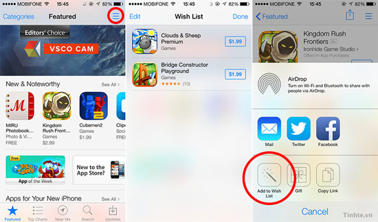 [iOS 7] Một số thủ thuật mới: Spotlight, Facetime Audio, Wish List, chặn cuộc gọi/SMS..