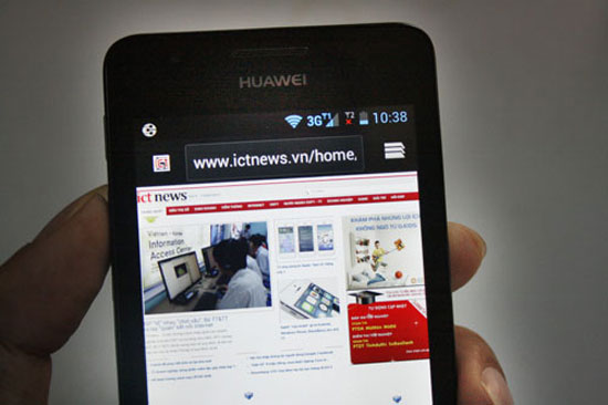 Cấu hình máy mượt mà, độ nét cao. Đánh giá "tân binh" smartphone Huawei Ascend