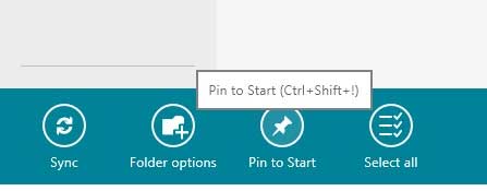 Hướng dẫn Pin tài khoản Email vào Start Screen trong Windows 8