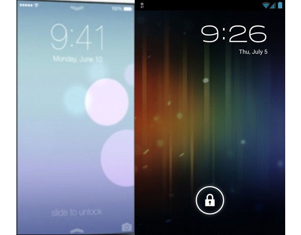 Sự giống nhau giữa iOS 7 và Android 4.0