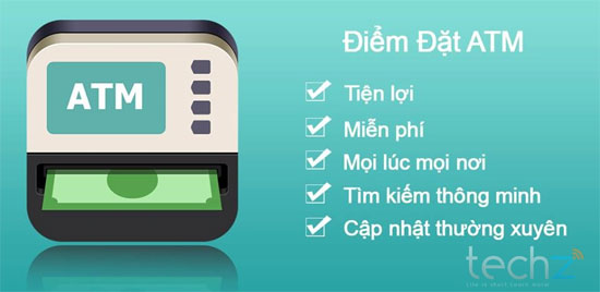 [Android] Ứng dụng tra cứu điểm đặt ATM các ngân hàng trên toàn quốc
