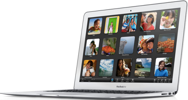 Macbook Air 2013 So sánh thời lượng pin của Macbook Air 2013 và các Ultrabook chạy Windows 8