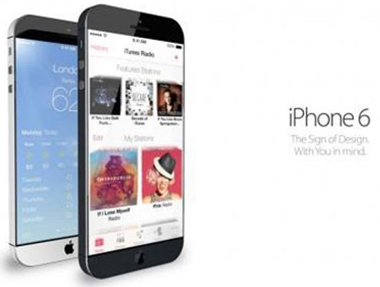 iPhone 6 Concept trên nền tảng iOS 7 mới