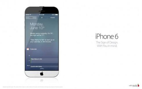 iPhone 6 Concept trên nền tảng iOS 7 mới