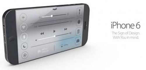 iPhone 6 Concept trên nền tảng iOS 7 mới