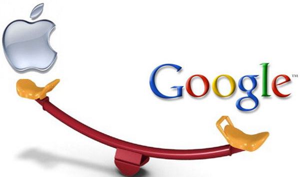 Google đã vượt qua Apple về giá trị hoạt động của công ty  Google giành ngôi giàu nhất thế giới từ Apple