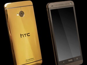 HTC One mạ vàng và bạch kim giá hơn 60 triệu đồng