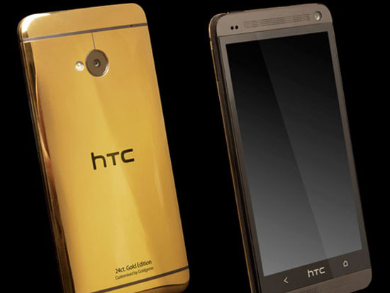 HTC One mạ vàng và bạch kim giá hơn 60 triệu đồng