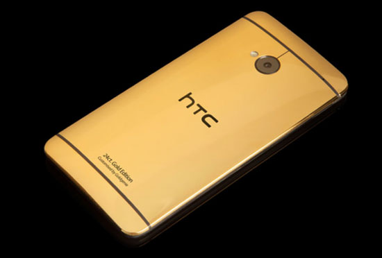 HTC One mạ vàng và bạch kim giá hơn 60 triệu đồng