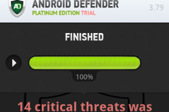 Phần mềm diệt virus giả mạo trên thiết bị Android. Phát hiện phần mềm tống tiền thiết bị Android