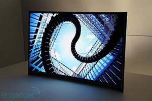 Samsung chuyển TV OLED từ phẳng sang cong