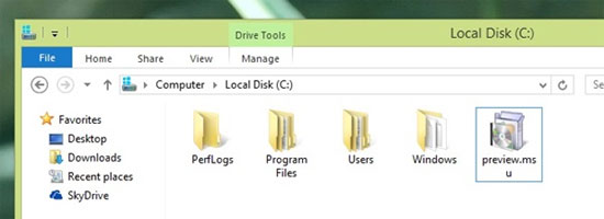Khắc phục lỗi khi nâng cấp từ Windows 8 lên Windows 8.1 Preview