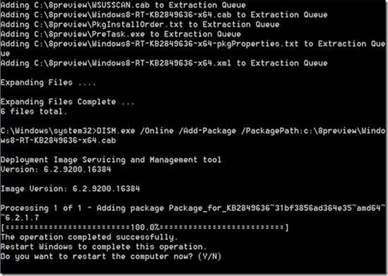 Khắc phục lỗi khi nâng cấp từ Windows 8 lên Windows 8.1 Preview