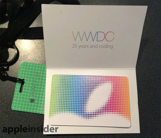 Apple tặng quà bèo bọt cho khách tham dự WWDC 2014