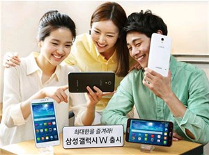 Samsung ra mắt smartphone "cỡ lớn" Galaxy W