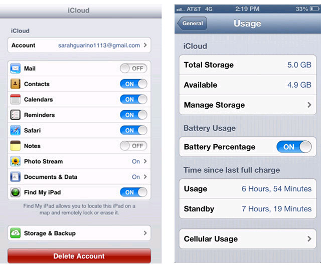 Cách hủy bỏ các sao lưu không cần thiết trên iCloud