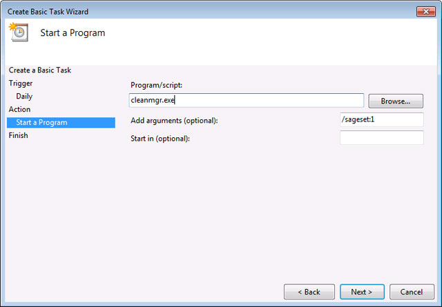 Tạo Scheduled Task để chạy Disk Cleanup. Cách tự động hóa các nhiệm vụ bảo trì máy tính cơ bản