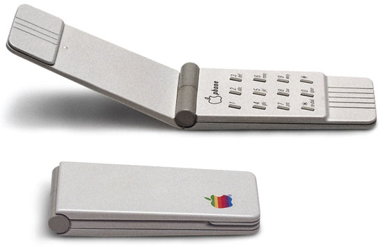 Bản thử nghiệm điện thoại nấp gập của Apple 10 nguyên mẫu thiết kế độc đáo của Apple chưa bao giờ được công bố