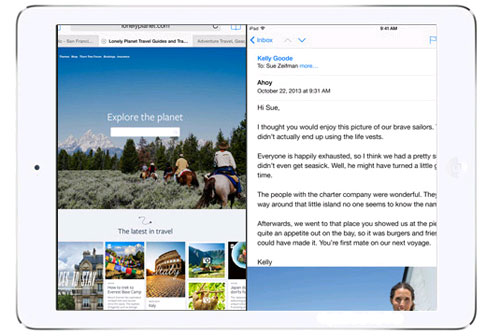 iOS 8 sẽ có tính năng chia đôi màn hình?