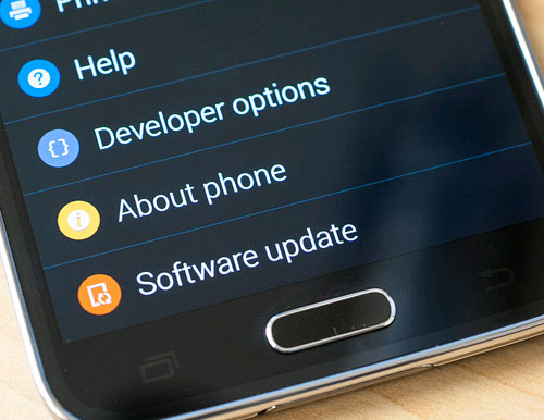 Android 4.4.3 trên Galaxy S5 Galaxy S5 sắp được lên bản Android 4.4.3