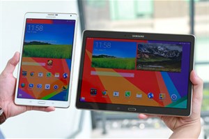 Ảnh thực tế máy tính bảng cao cấp Galaxy Tab S