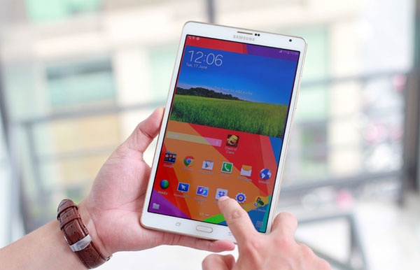 Ảnh thực tế máy tính bảng cao cấp Galaxy Tab S