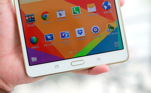 Ảnh thực tế máy tính bảng cao cấp Galaxy Tab S