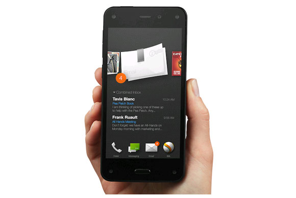 Smartphone hiển thị 3D của Amazon Amazon giới thiệu mẫu smartphone hiển thị 3D