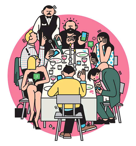 Luật rừng trong thời đại smartphone Những “luật rừng” chỉ có trong thời đại smartphone