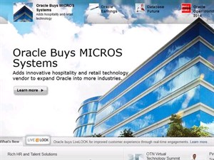 Oracle mua lại Micros System với giá 5,3 tỷ USD