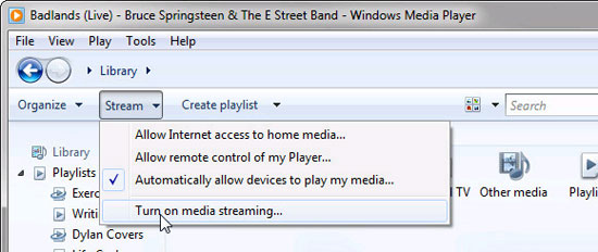 Thiết lập máy chủ DLNA trên Windows Truyền nội dung đa phương tiện từ máy tính tới HDTV qua Wi-Fi