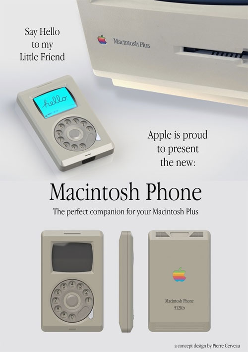 Smartphone của Apple sẽ trông ra sao nếu sản xuất vào năm 1984? Ý tưởng về chiếc Macintosh Phone