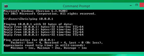 Nếu kiểm tra thấy độ trễ (thông số 'time') chênh lệch quá lớn giữa Wi-Fi và Ethernet, các game thủ nên chuyển sang dùng dây mạng