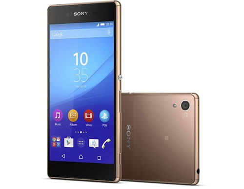 Giao diện Xperia Z3+